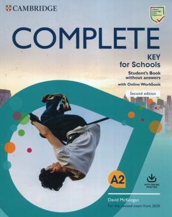 Обкладника "Complete Key for Schools (2nd Edition). Student's Book without Answers + Online Workbook" - 1 Фото Превью "Complete Key for Schools (2nd Edition). Student's Book without Answers + Online Workbook" - Фото №1