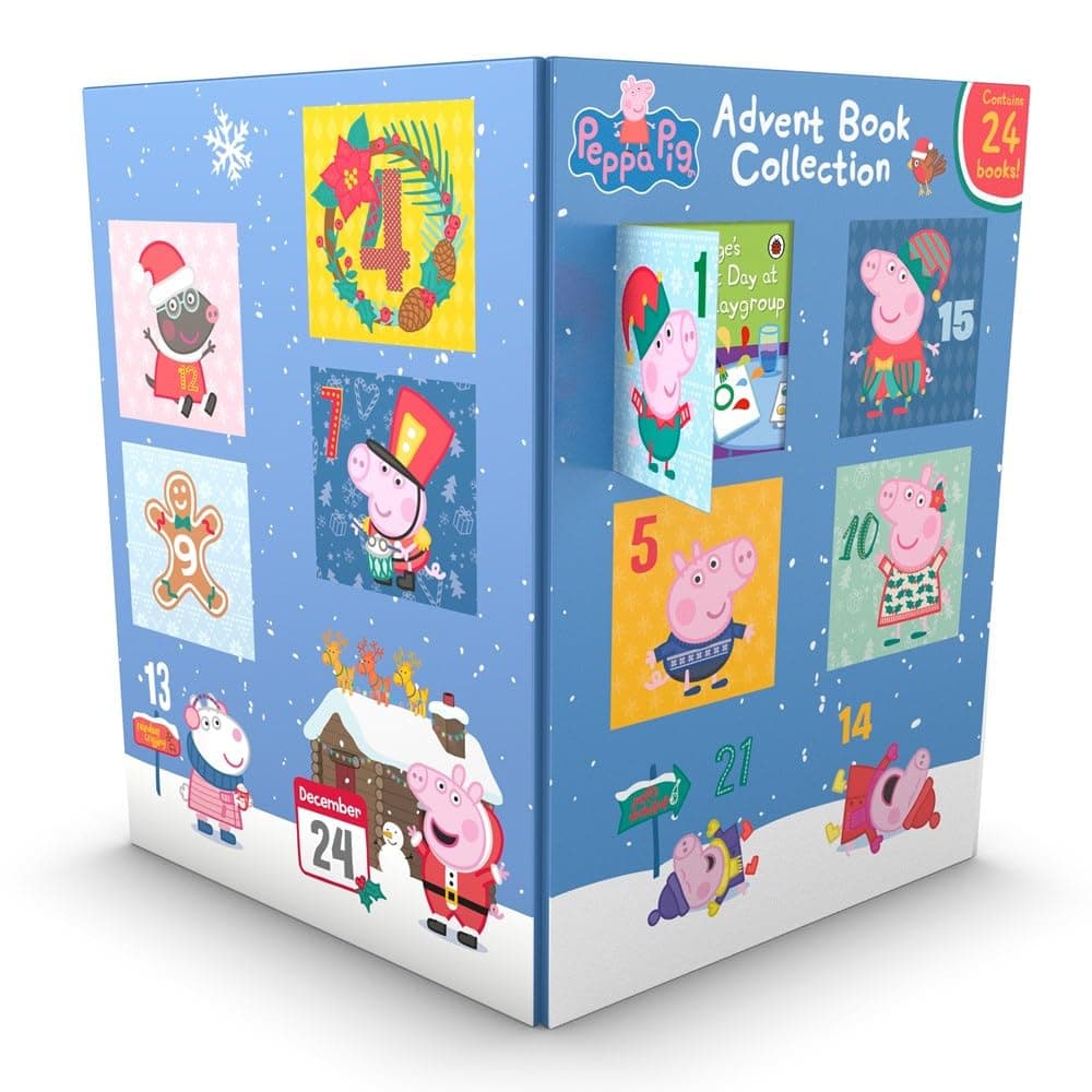 Обкладника "Peppa Pig: 2023 Advent Book Collection" - 1 Фото Превью "Peppa Pig: 2023 Advent Book Collection" - Фото №1