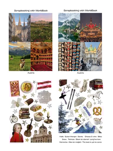 Скрапбукінг «Австрія»