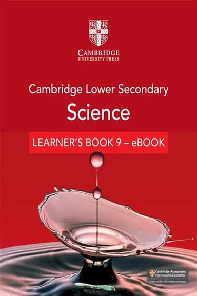 Cambridge Lower Secondary Science (2nd Edition). Learner's Book 9 with Digital Access (1 Year)