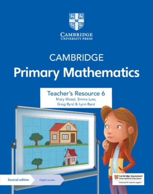 Обкладника "Cambridge Primary Mathematics (2nd Edition). Teacher's Resource 6 with Digital Access" Обкладинка "Cambridge Primary Mathematics (2nd Edition). Teacher's Resource 6 with Digital Access"