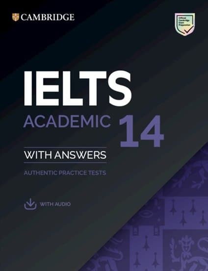 Обкладника "Practice Tests IELTS 14 Academic with Answers and Downloadable Audio" Обкладинка "Practice Tests IELTS 14 Academic with Answers and Downloadable Audio"