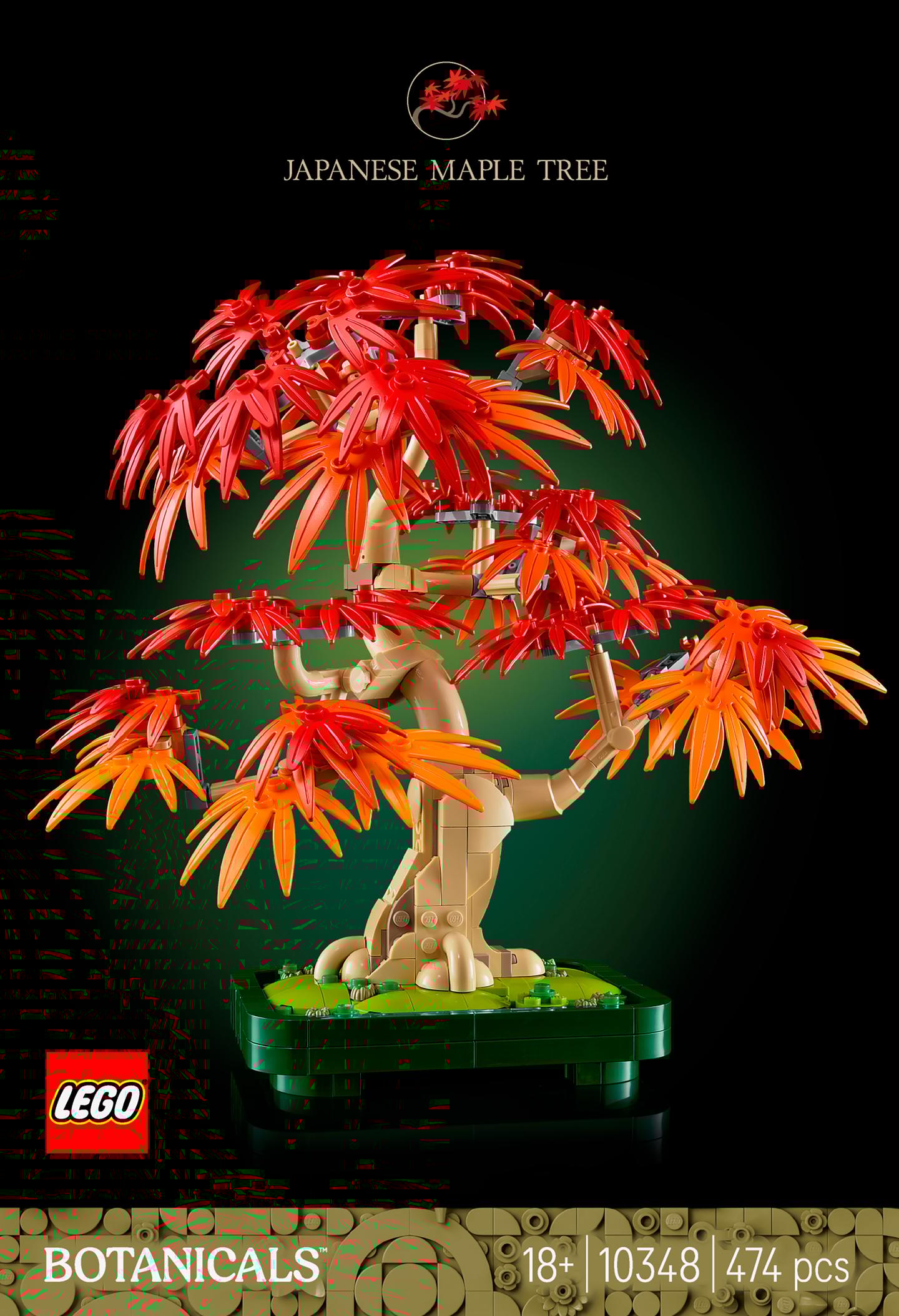 Конструктор LEGO Бонсай з японського червоного клена