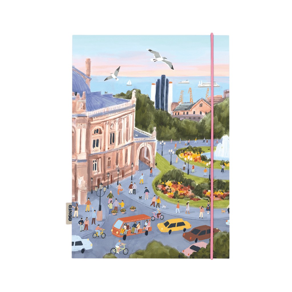 Обкладника "Скетчбук «Одеса»" - 1 Фото Превью "Скетчбук «Одеса»" - Фото №1
