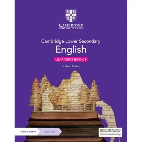Обкладника "Cambridge Lower Secondary English (2nd Edition). Learner’s Book 8 with Digital Access (1 Year)" - 1 Фото Превью "Cambridge Lower Secondary English (2nd Edition). Learner’s Book 8 with Digital Access (1 Year)" - Фото №1
