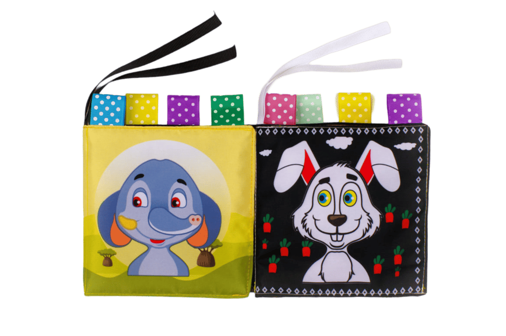 Обкладника "Мʼяка книжка-бортик «Зайчик»" Обкладинка "Мʼяка книжка-бортик «Зайчик»"