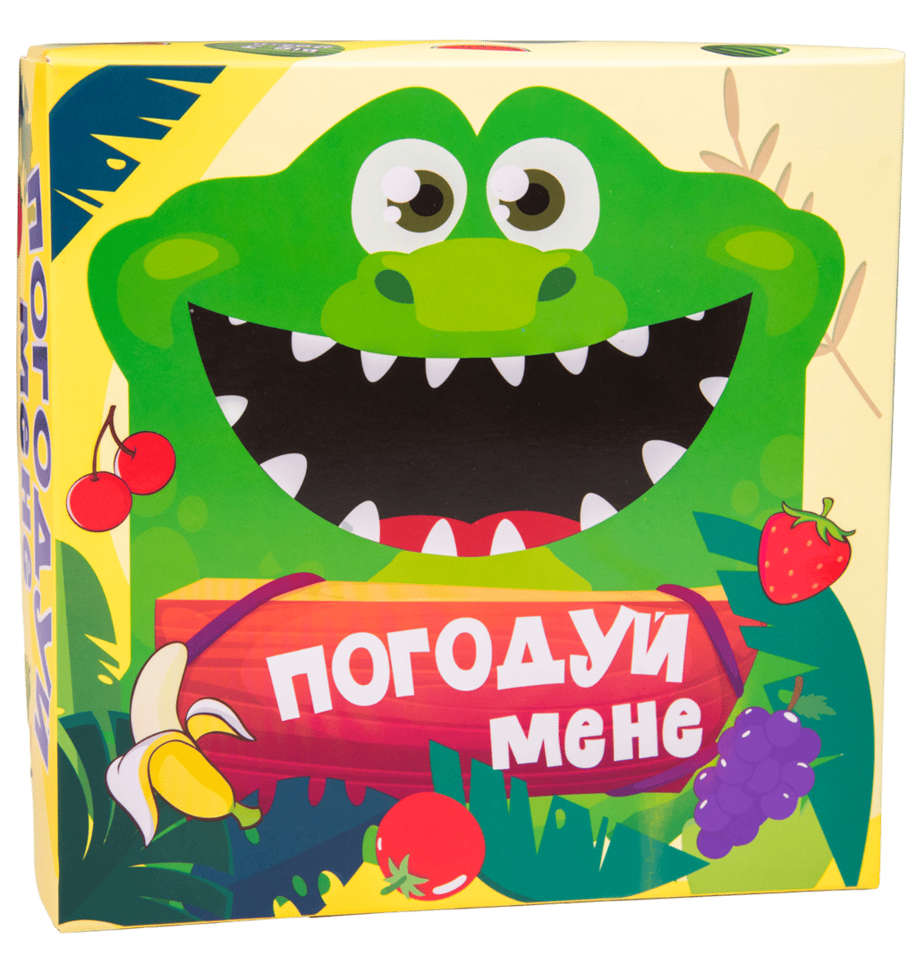 Обкладника "Настільна гра «Погодуй мене - крокодил»" Обкладинка "Настільна гра «Погодуй мене - крокодил»"