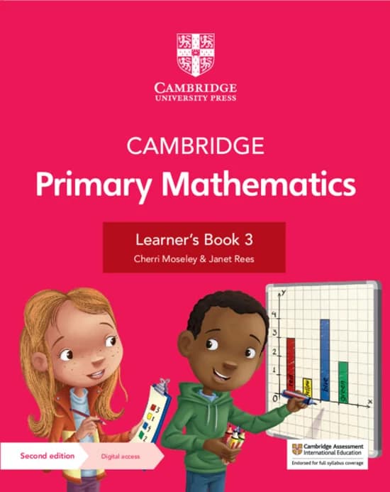 Обкладника "Cambridge Primary Mathematics (2nd Edition). Learner's Book 3 with Digital Access (1 Year)" - 1 Фото Превью "Cambridge Primary Mathematics (2nd Edition). Learner's Book 3 with Digital Access (1 Year)" - Фото №1