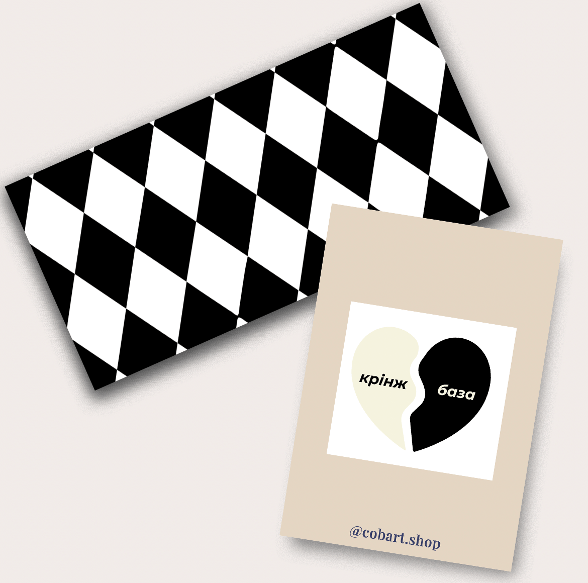 Набір 3Д стікер та конверт для грошей «Chess»