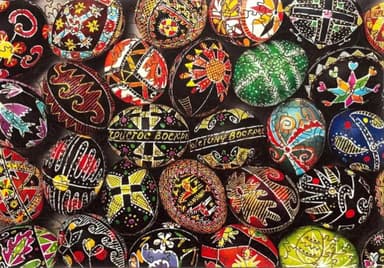 Пазл дерев'яний «Мистецтво писанкарства Віри Манько»