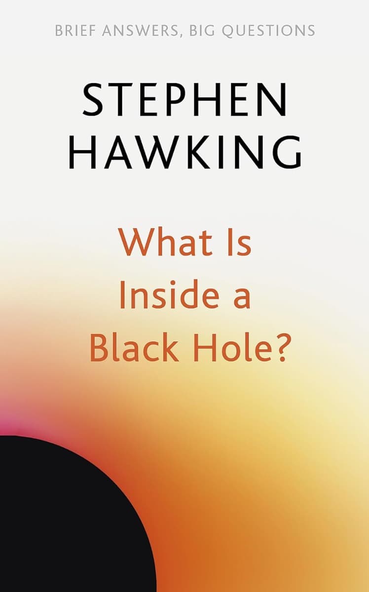 Обкладника "What Is Inside a Black Hole?" Обкладинка "What Is Inside a Black Hole?"