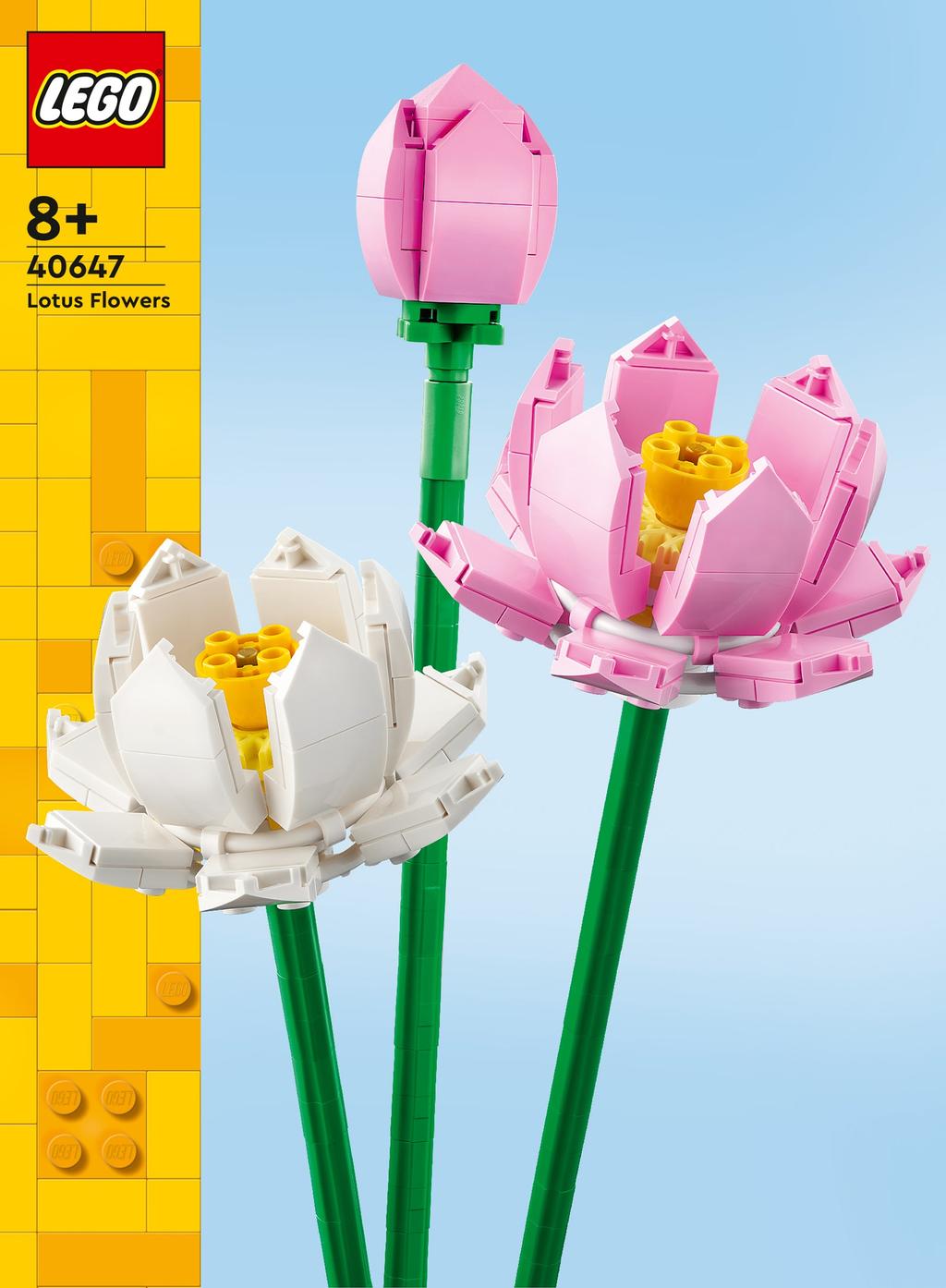 Обкладника "Конструктор LEGO Квіти лотоса" Обкладинка "Конструктор LEGO Квіти лотоса"