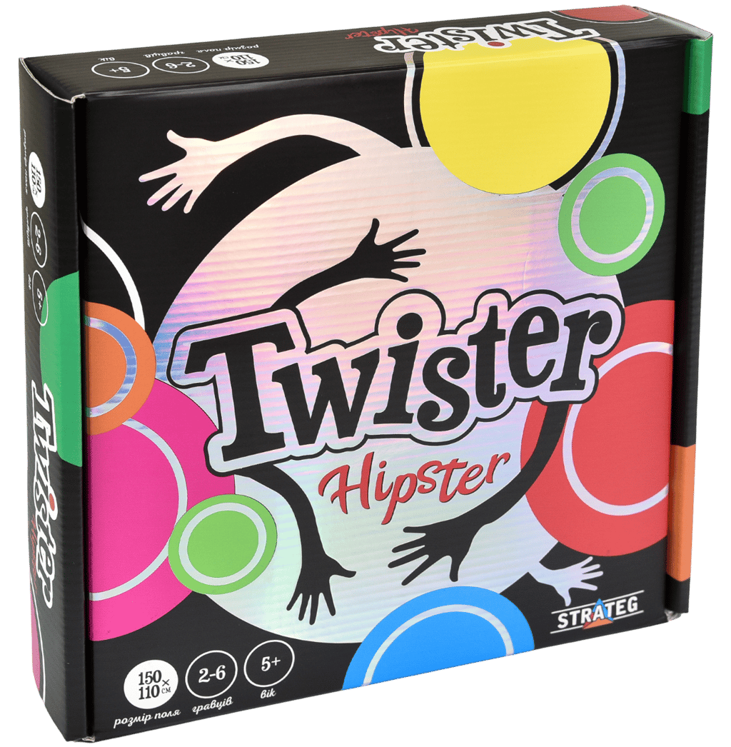 Обкладника "Розважальна гра «Twister-hipster»" Обкладинка "Розважальна гра «Twister-hipster»"