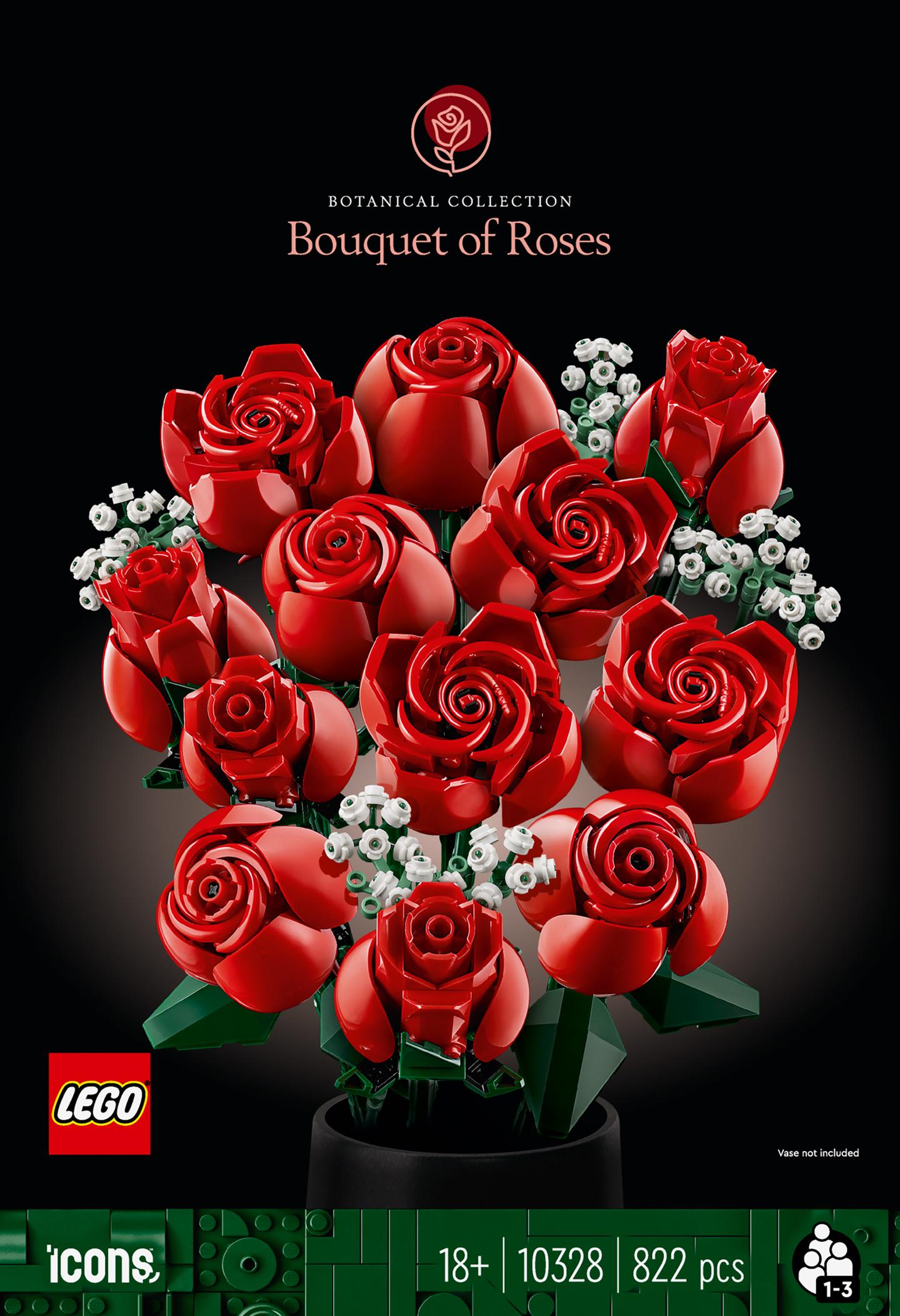 Конструктор LEGO Букет троянд