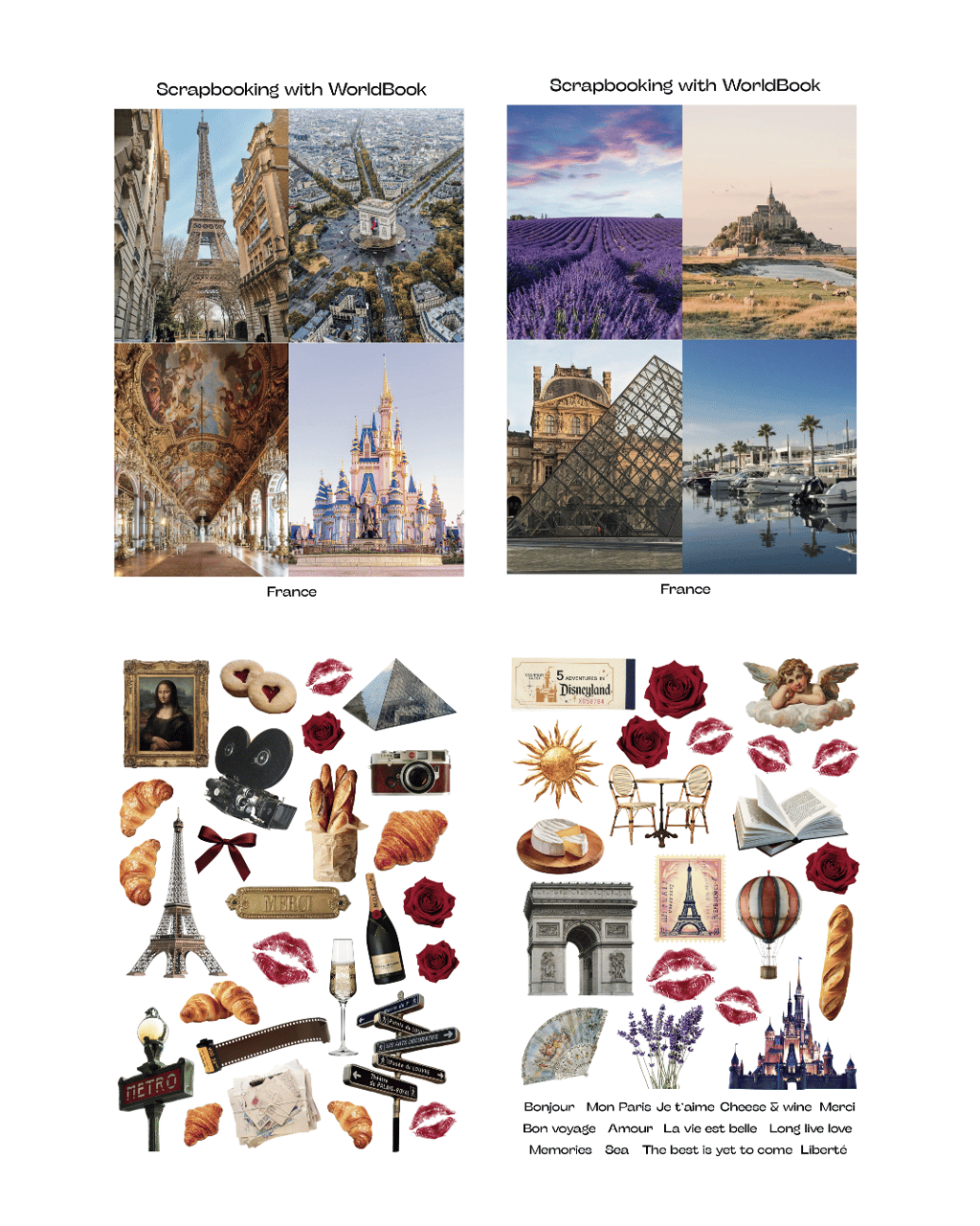 Обкладника "Скрапбукінг «Франція»" - 1 Фото Превью "Скрапбукінг «Франція»" - Фото №1