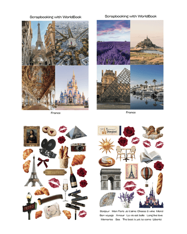 Скрапбукінг «Франція»