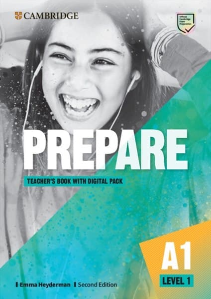 Обкладника "Prepare! (2nd Edition) Level 1. Teacher's Book with Digital Pack" Обкладинка "Prepare! (2nd Edition) Level 1. Teacher's Book with Digital Pack"
