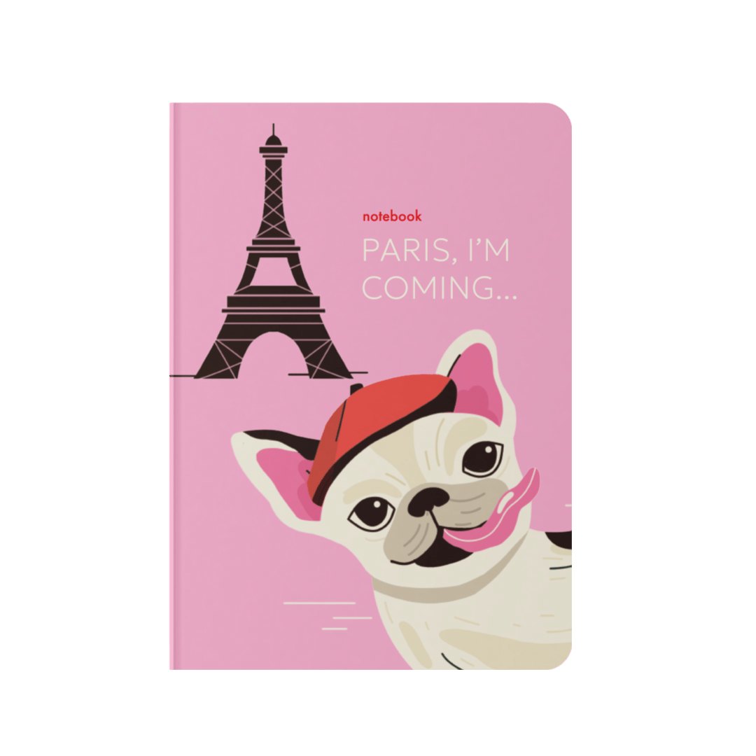 Блокнот "Бульдог в Парижі"