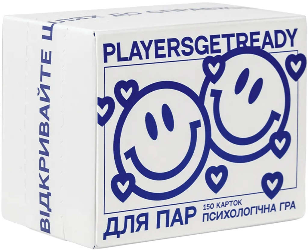 Обкладника "Психологічна гра для пар" Обкладинка "Психологічна гра для пар"