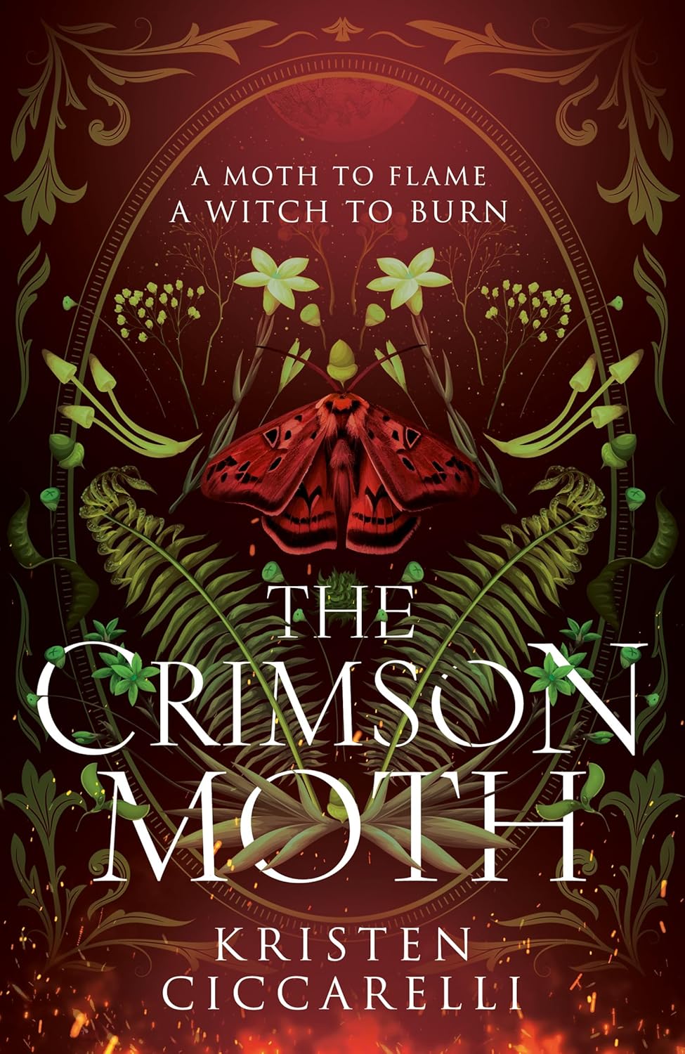 Обкладника "The Crimson Moth" Обкладинка "The Crimson Moth"