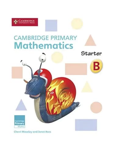 Cambridge Primary Mathematics. Starter Activity Book B