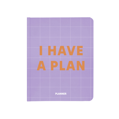 Блокнот для планування "I HAVE A PLAN" бузковий