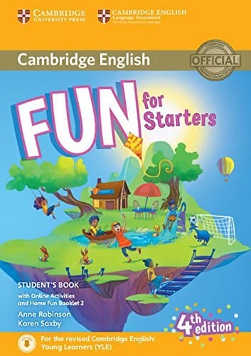 Обкладника "Fun for Starters (4th Edition). Student's Book with Online Activities + Audio and Home Fun Booklet 2" - 1 Фото Превью "Fun for Starters (4th Edition). Student's Book with Online Activities + Audio and Home Fun Booklet 2" - Фото №1