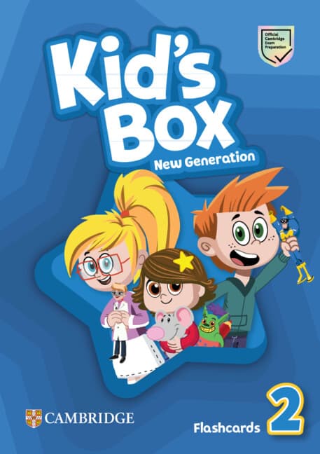 Обкладника "Kid's Box New Generation 2. Flashcards (pack of 103)" - 1 Фото Превью "Kid's Box New Generation 2. Flashcards (pack of 103)" - Фото №1