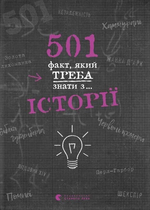 501 факт, який треба знати з... історії