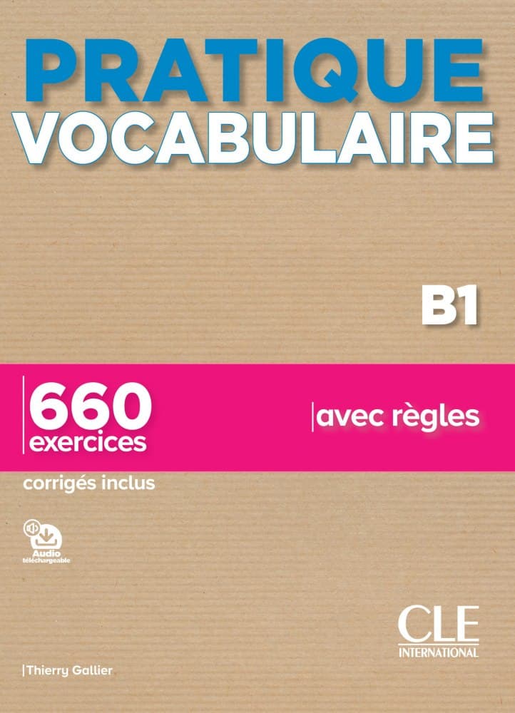 Обкладника "Pratique Vocabulaire B1 + Corrigés" - 1 Фото Превью "Pratique Vocabulaire B1 + Corrigés" - Фото №1