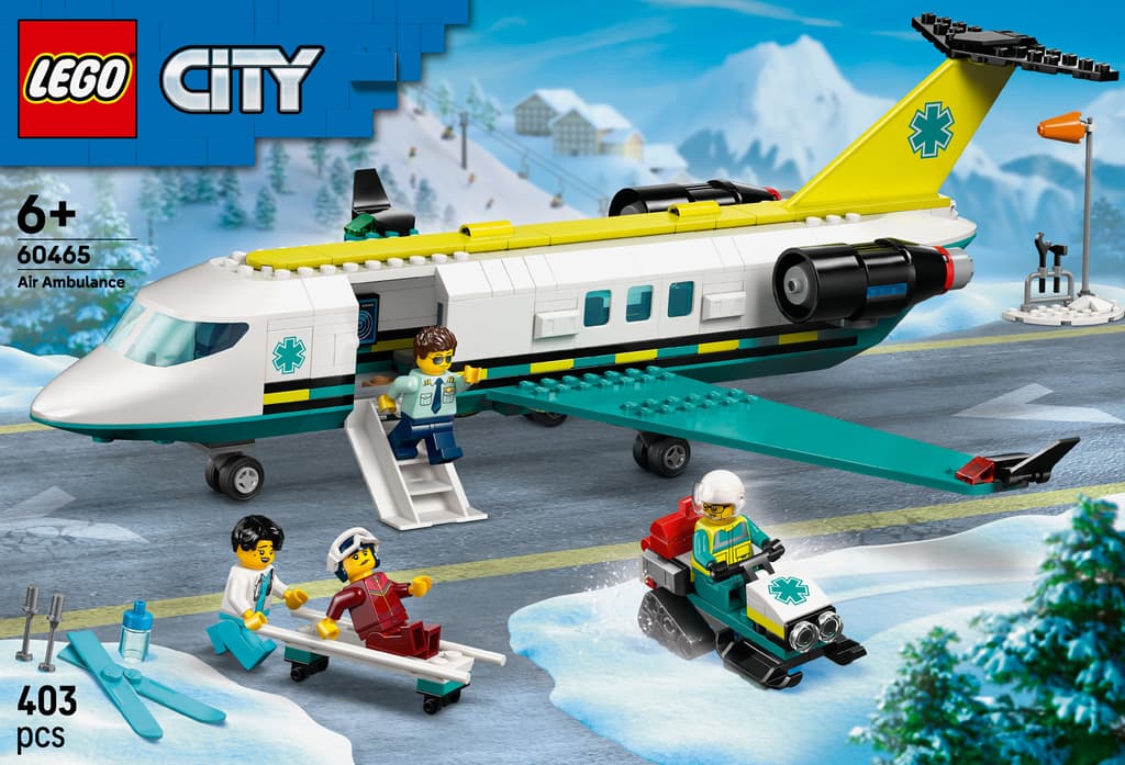 Обкладника "Конструктор LEGO Літак швидкої медичної допомоги" Обкладинка "Конструктор LEGO Літак швидкої медичної допомоги"