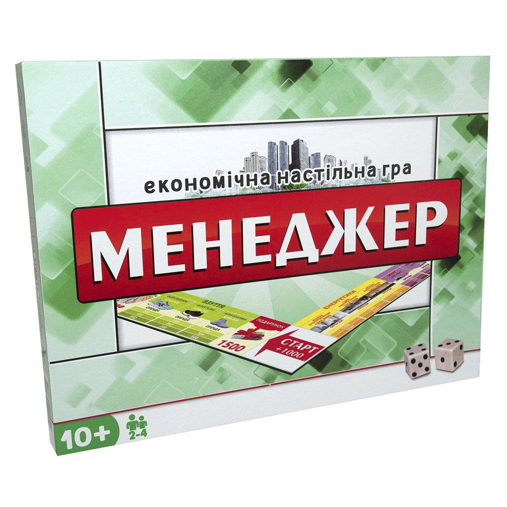 Обкладника "Гра «Менеджер»" Обкладинка "Гра «Менеджер»"