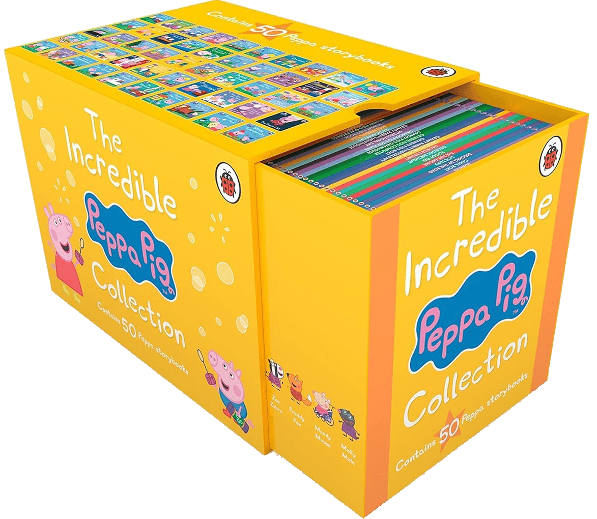 Peppa Pig: The Incredible Peppa Pig Collection 1-50 Yellow