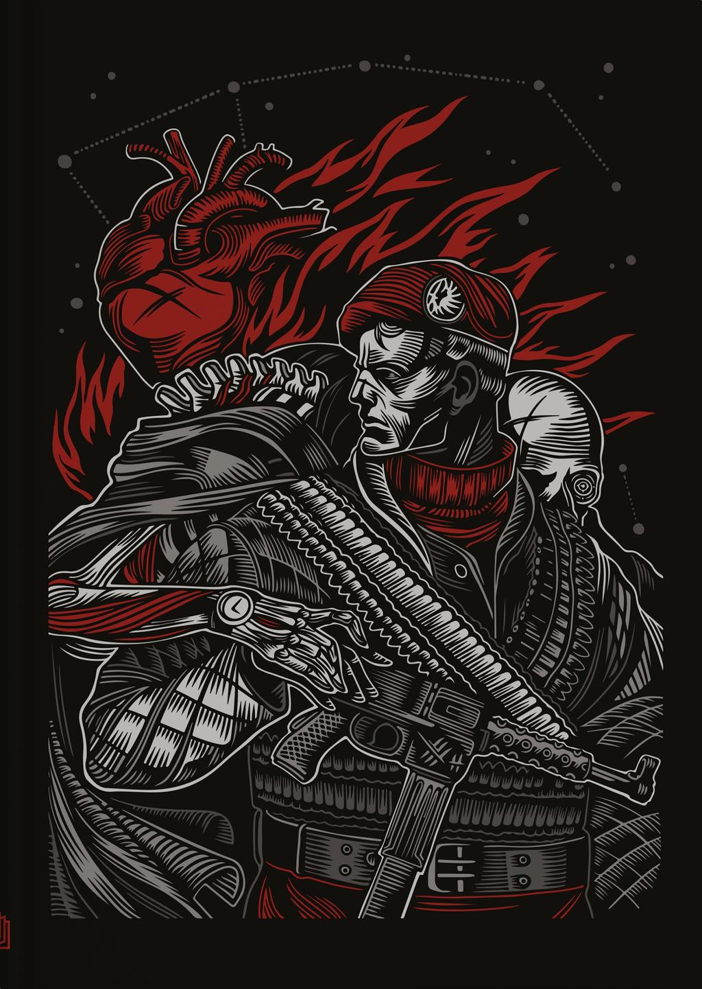 Обкладника "Бунтівне серце" Обкладинка "Бунтівне серце"