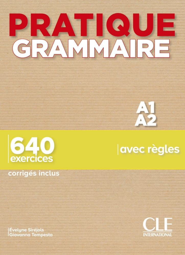 Обкладника "Pratique Grammaire A1/A2. Livre + Corrigés" - 1 Фото Превью "Pratique Grammaire A1/A2. Livre + Corrigés" - Фото №1