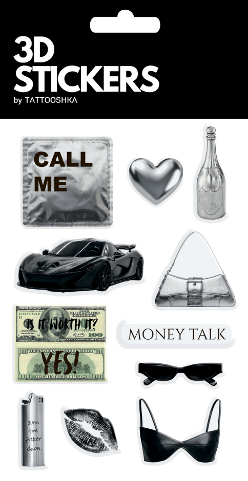 3D стікери «Rich Vibe»