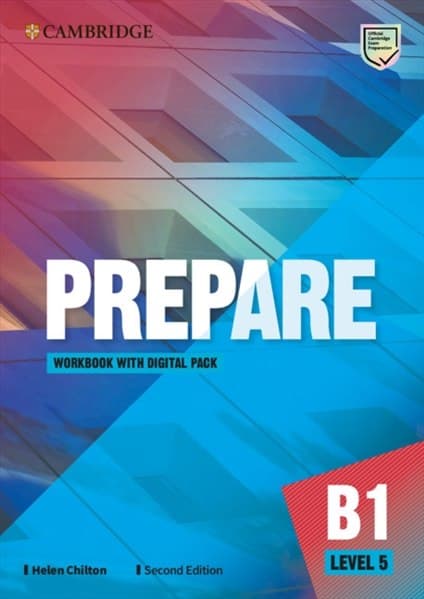 Обкладника "Prepare! (2nd Edition) Level 5. Workbook with Digital Pack" Обкладинка "Prepare! (2nd Edition) Level 5. Workbook with Digital Pack"