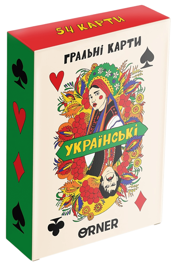 Карти для гри «Українські»