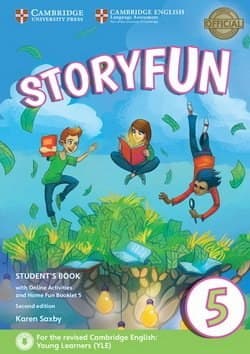 Обкладника "Storyfun for Flyers (2nd Edition). Level 5. Student's Book with Online Activities and Home Fun Booklet" - 1 Фото Превью "Storyfun for Flyers (2nd Edition). Level 5. Student's Book with Online Activities and Home Fun Booklet" - Фото №1