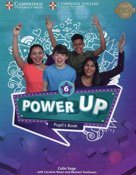 Обкладника "Power Up. Level 6. Pupil's Book" Обкладинка "Power Up. Level 6. Pupil's Book"