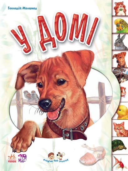 Малятам про звіряток. У домі