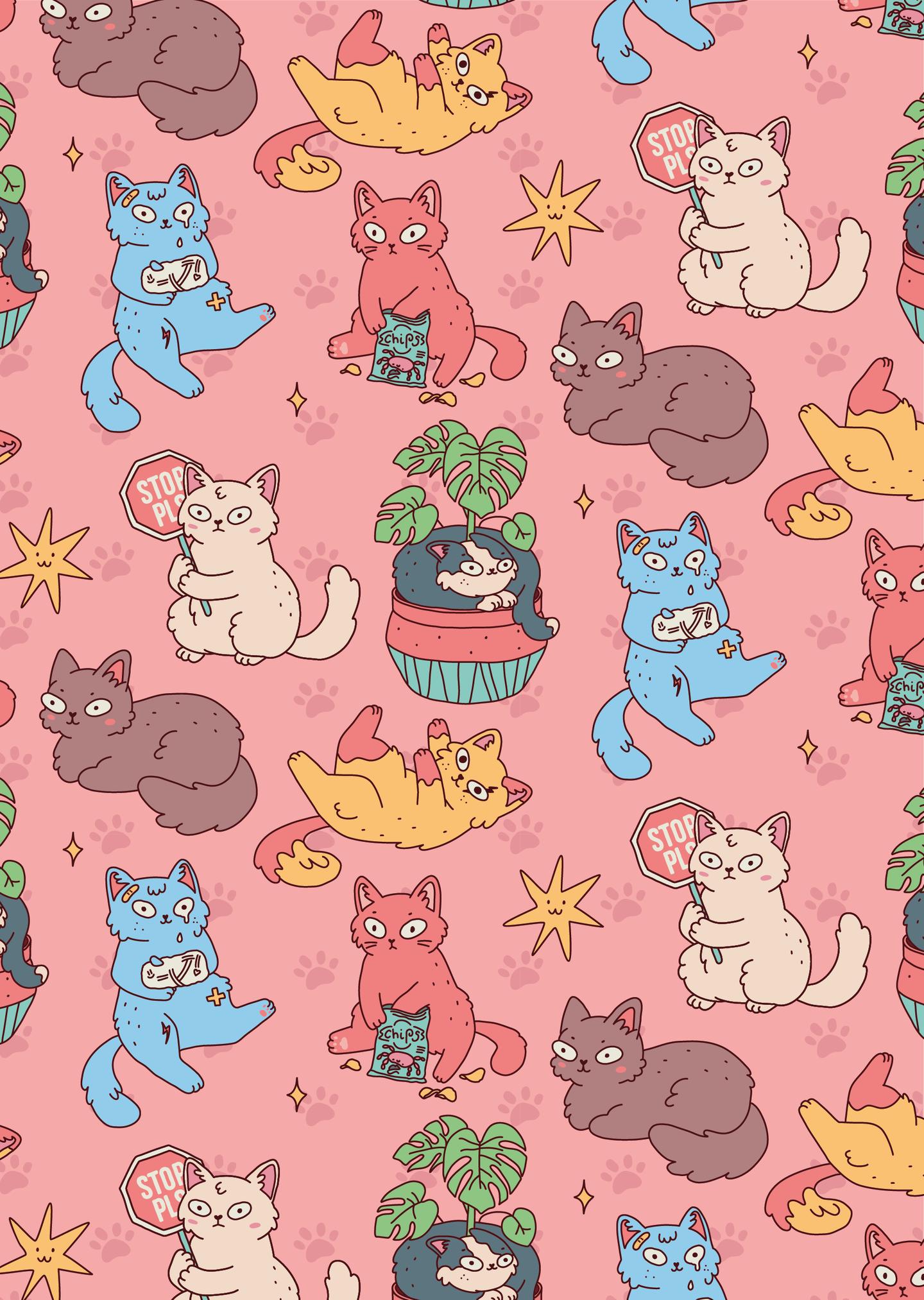 Скетчбук «Кішки» B5