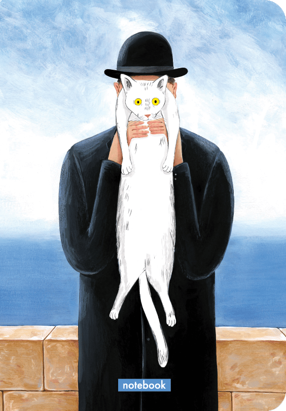 Обкладника "Блокнот "Кіт Людський"" - 1 Фото Превью "Блокнот "Кіт Людський"" - Фото №1