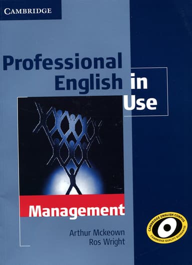 Professional English in Use. Management