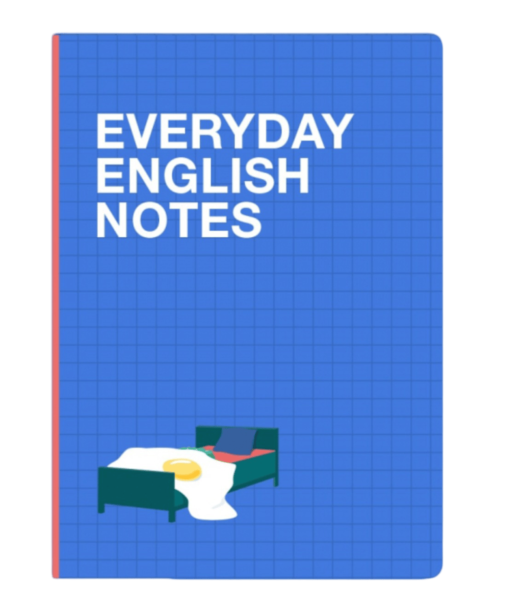Обкладника "Блокнот в крапку "Everyday English Notes"" Обкладинка "Блокнот в крапку "Everyday English Notes""