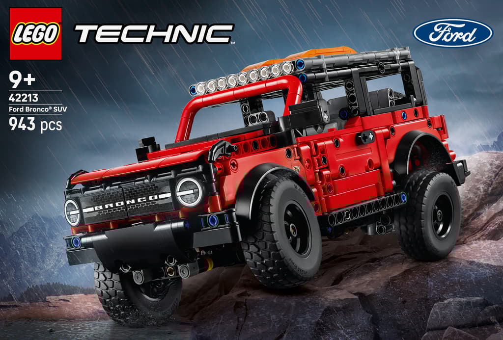 Обкладника "Конструктор LEGO Позашляховик Ford Bronco®" Обкладинка "Конструктор LEGO Позашляховик Ford Bronco®"