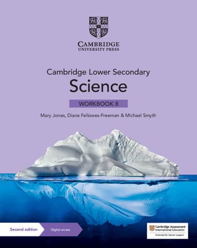Cambridge Lower Secondary Science (2nd Edition). Workbook 8 with Digital Access (1 Year)