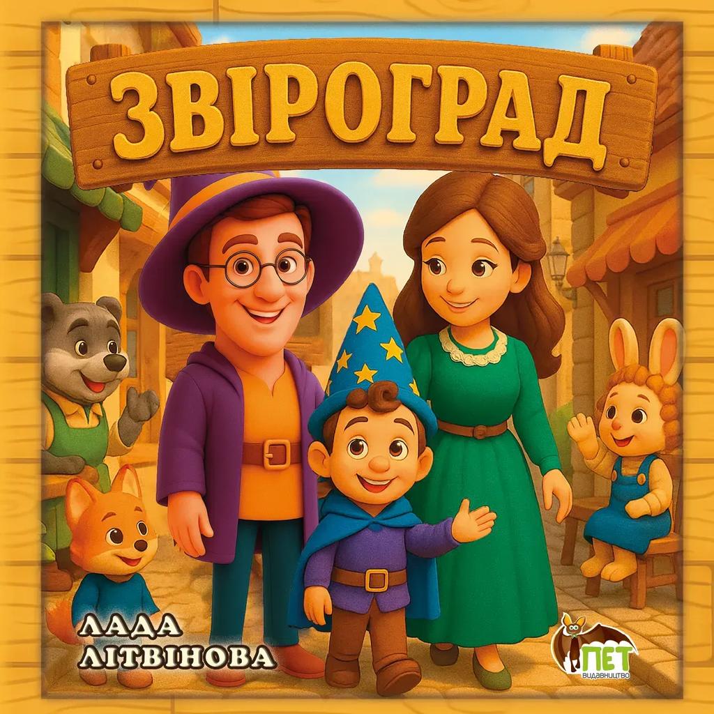 Обкладника "Звіроград" Обкладинка "Звіроград"
