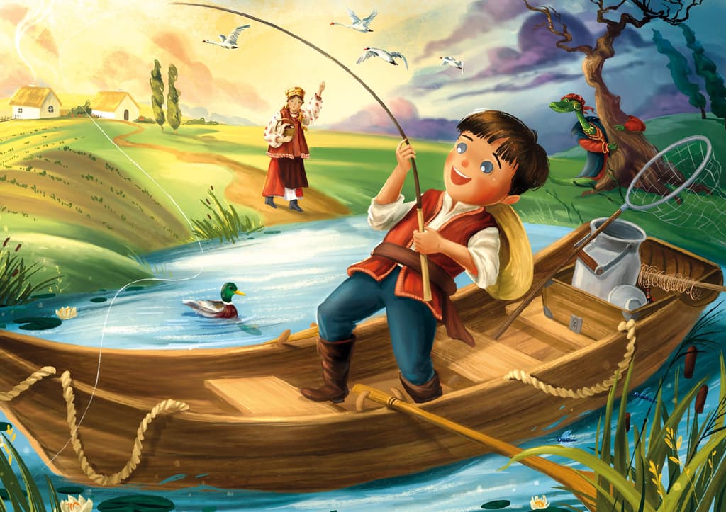 Обкладника "Пазл дерев'яний «Івасик-Телесик»" Обкладинка "Пазл дерев'яний «Івасик-Телесик»"