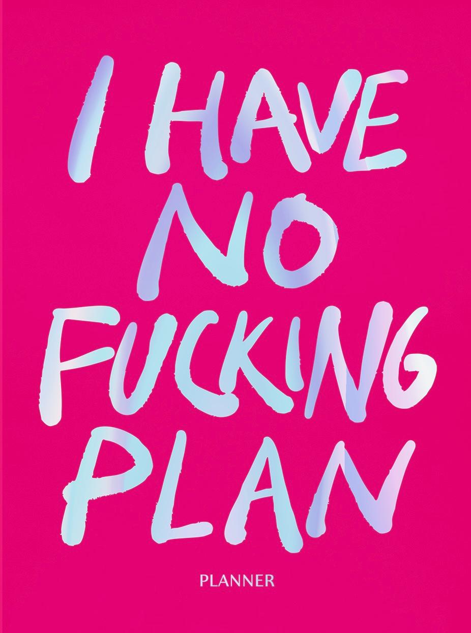 Обкладника "Блокнот для планування "I HAVE NO PLAN" рожевий" - 1 Фото Превью "Блокнот для планування "I HAVE NO PLAN" рожевий" - Фото №1